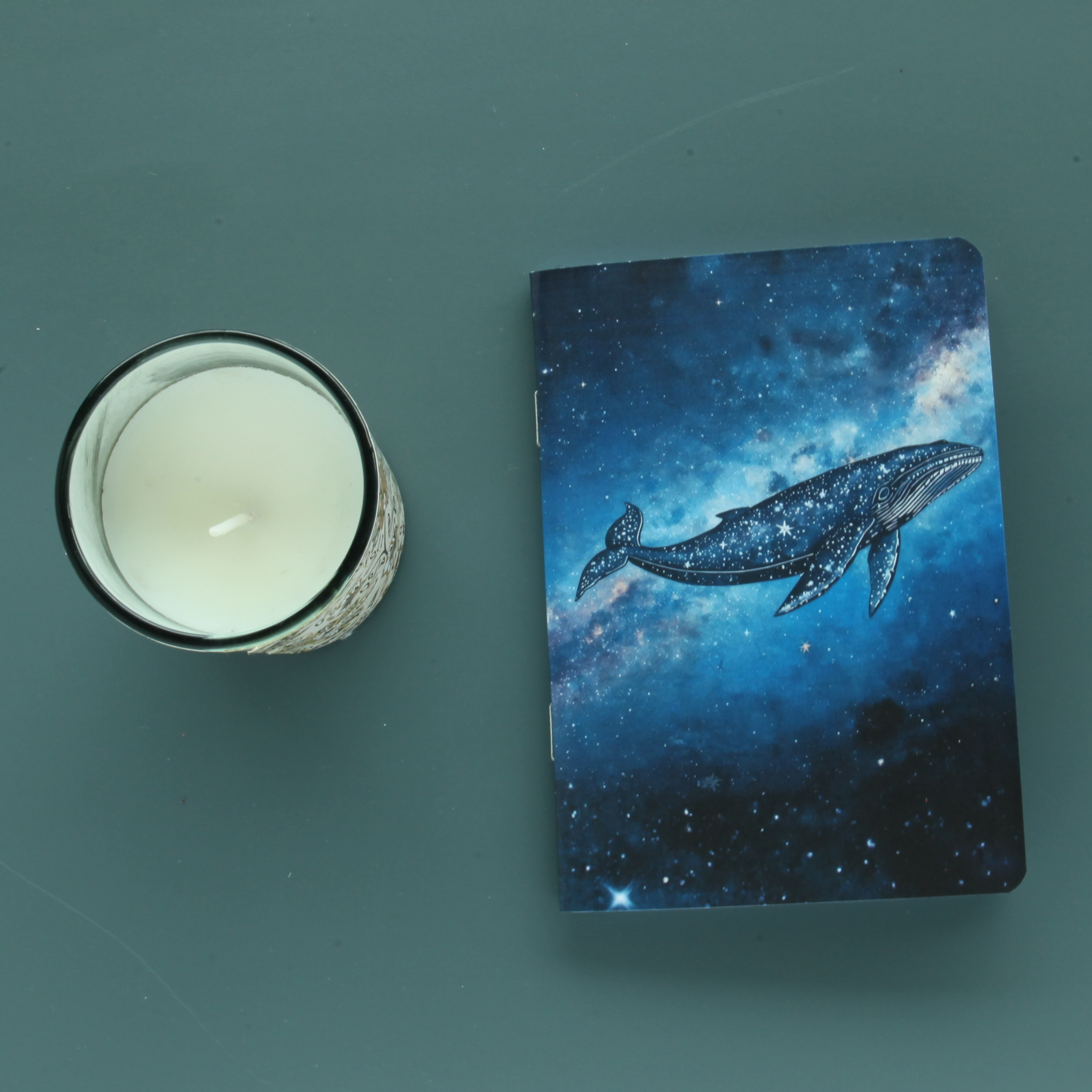 Carnet de Notes A6 Fait Main - L'Odyssée Stellaire