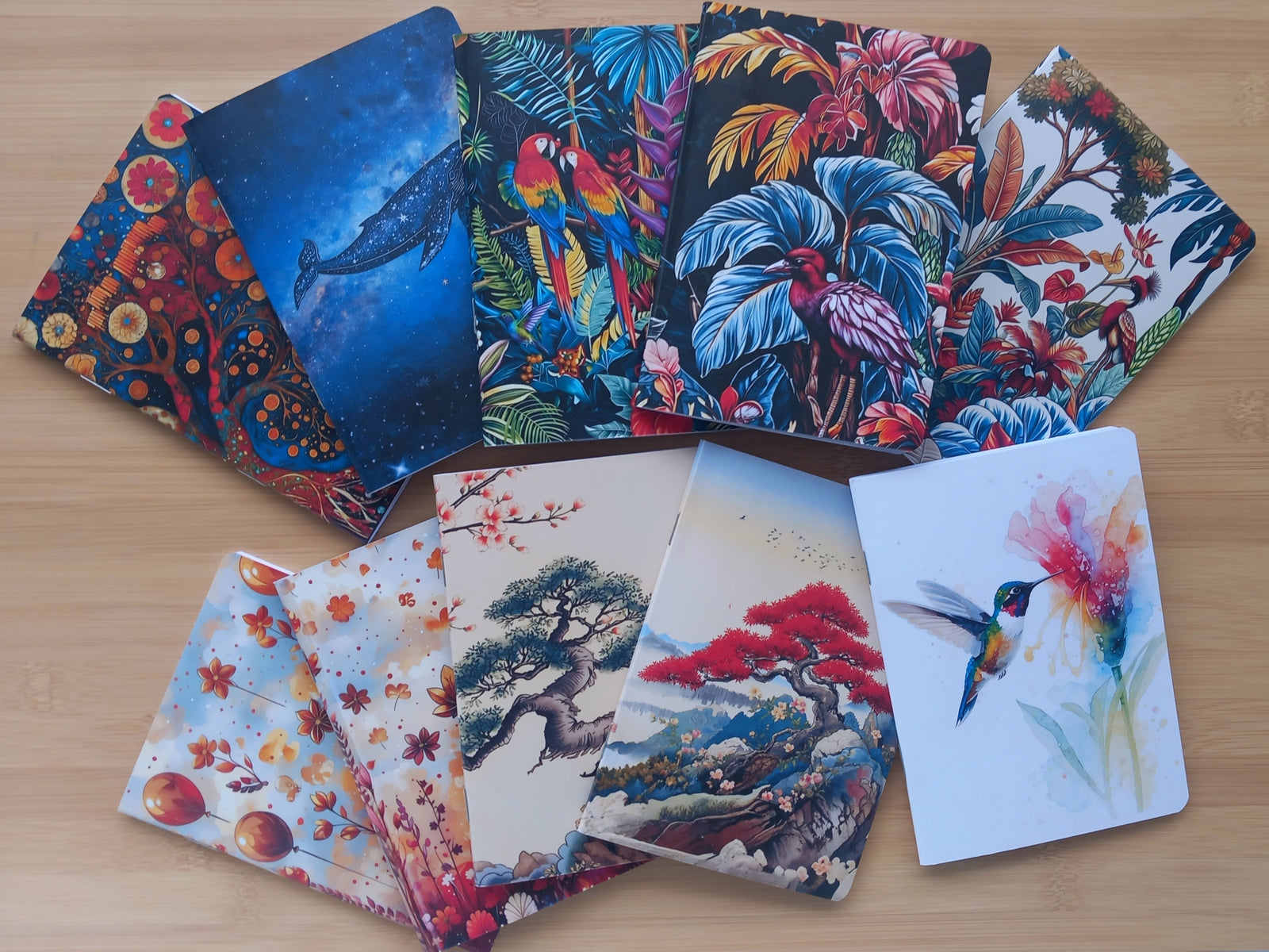 Sélène Design Carnets A6 Fait main